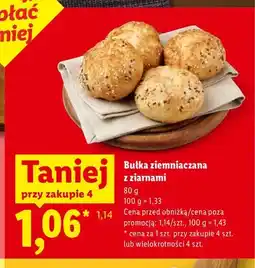Lidl Bułka ziemniaczana z ziarnami oferta