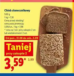 Lidl Chleb słonecznikowy oferta