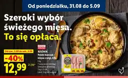 Lidl Polski kurczak mięso z nogi XXL Rzeźnik oferta