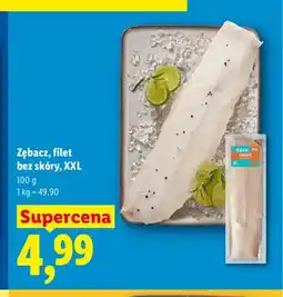 Lidl Zębacz filet bez skóry XXL oferta