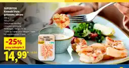 Lidl Krewetki białe gotowane obrane SuperFish oferta
