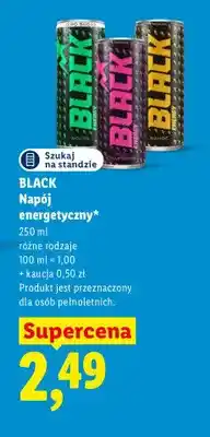 Lidl Napój energetyczny Black Mojito oferta