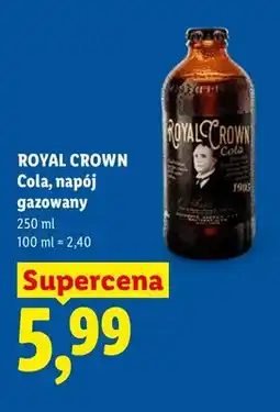 Lidl Cola napój gazowany Royal Crown oferta