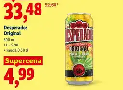 Lidl Piwo Desperados Original oferta