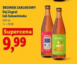 Lidl Piwo Browar Zakładowy Sokowirówka oferta
