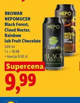 Lidl Piwo Browar Nepomucen Black Forest oferta