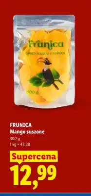 Lidl Mango suszone Frunica oferta