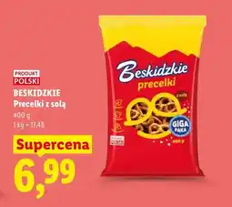 Lidl Precelki z solą Beskidzkie oferta