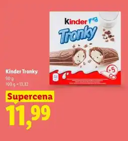 Lidl Kinder Tronky oferta