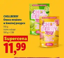 Lidl Owoce mrożone w kwaśnej posypce Sour Grapes Chillberry oferta