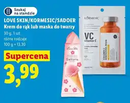 Lidl Krem do rąk Love Skin oferta