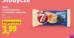 Lidl Croissant Supermax z nadzieniem o smaku Oreo 7Days oferta