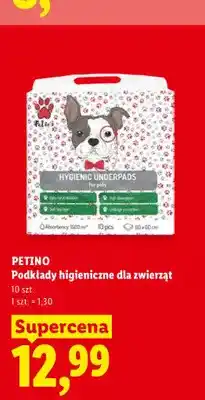 Lidl Podkłady higieniczne dla zwierząt Petino oferta