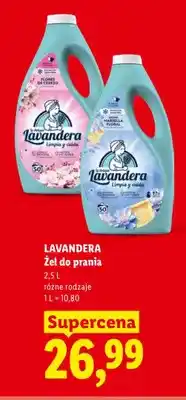 Lidl Żel do prania Lavandera oferta