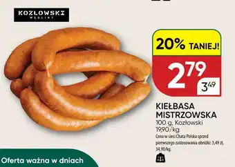 Kiełbasa mistrzowska Kozłowski