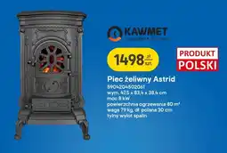 Castorama Piec żeliwny Kawmet Astrid oferta