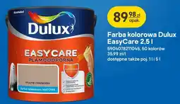 Castorama Farba kolorowa Dulux EasyCare oferta