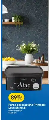 Castorama Farba dekoracyjna Primacol Let’s Shine oferta
