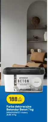 Castorama Farba dekoracyjna Betondur Beton oferta