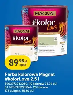 Castorama Farba kolorowa Magnat #kolorLove oferta