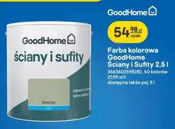 Castorama Farba kolorowa GoodHome Ściany i Sufity oferta