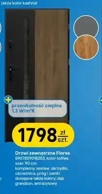 Castorama Drzwi zewnętrzne Flores Ok Doors oferta