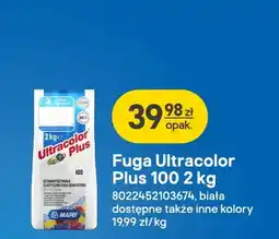 Castorama Fuga Ultracolor Plus 100 biała Mapei oferta