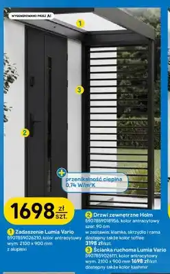 Castorama Zadaszenie Lumia Vario z aluplexi Ok Doors oferta