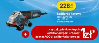 Szlifierka kątowa Erbauer