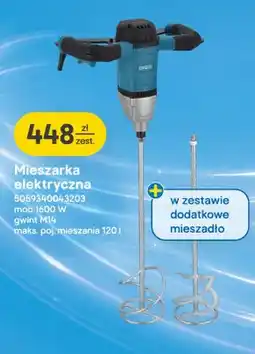 Castorama Mieszarka elektryczna Erbauer oferta