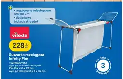 Castorama Suszarka rozciągana Vileda Infinity Flex oferta