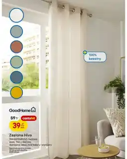 Castorama Zasłona GoodHome Hiva oferta