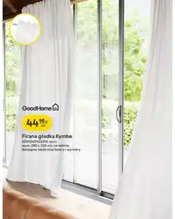 Castorama Firana gładka GoodHome Kymbe oferta