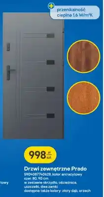 Castorama Drzwi zewnętrzne Prado oferta