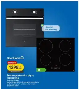 Castorama Zestaw piekarnik z płytą indukcyjną GoodHome oferta