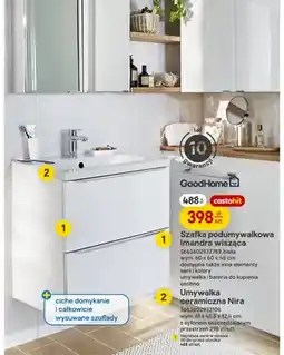 Castorama Szafka podumywalkowa GoodHome Imandra wisząca oferta