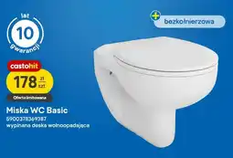 Castorama Miska Wc bezkołnierzowa Basic oferta