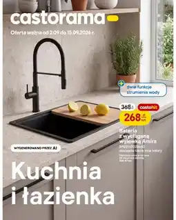 Castorama Bateria z wyciąganą wylewką Amira oferta