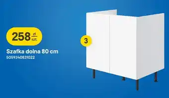 Szafka dolna Pragma 80 cm