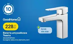 Castorama Bateria umywalkowa GoodHome Teesta oferta
