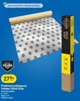Castorama Podkład podłogowy Volden Solid Step gr. 1 mm oferta