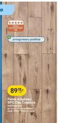 Castorama Panel winylowy Spc Dąb Emporia oferta