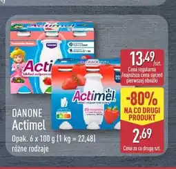 ALDI Napój jogurtowy Danone Actimel 6-pak oferta