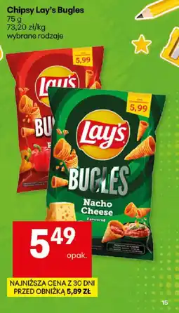 Delikatesy Centrum Lay's Bugles oferta