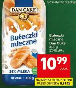 Delikatesy Centrum Bułeczki mleczne Dan Cake oferta
