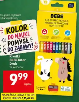 Delikatesy Centrum Kredki BEBE Inter Druk oferta