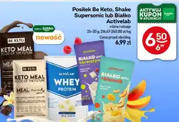 Żabka Positek Be Keto, Shake Supersonic lub Białko Activelab oferta