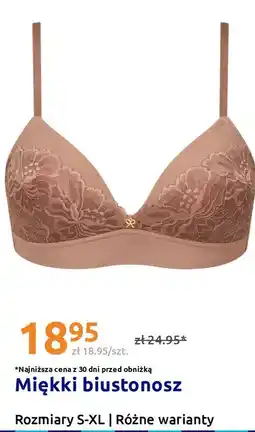 Action Miękki biustonosz oferta
