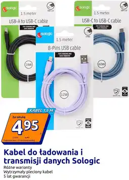 Action Kabel do ładowania i transmisji danych Sologic oferta