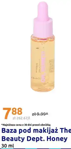 Action Baza pod makijaż The Beauty Dept. Honey oferta
